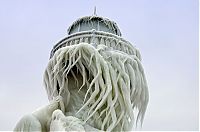 TopRq.com search results: Frozen lighthouse, St. Joseph North Pier, Lake Michigan, North America