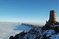 TopRq.com search results: Grand Canyon covered in fog, Arizona, United States