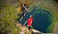 World & Travel: Jacob's Well, Texas Hill Country, Wimberley, Texas