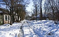 World & Travel: Chernobyl in winter, Pripyat, Kiev Oblast, Ukraine