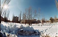 World & Travel: Chernobyl in winter, Pripyat, Kiev Oblast, Ukraine