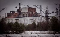 World & Travel: Chernobyl in winter, Pripyat, Kiev Oblast, Ukraine