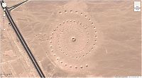 Interesting places on Google Earth