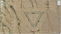 Interesting places on Google Earth