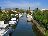 World & Travel: Empuriabrava, Girona, Costa Brava, Catalonia, Spain