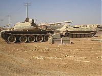 World & Travel: Highway of Death tank graveyard, Highway 80, Kuwait City, Kuwait