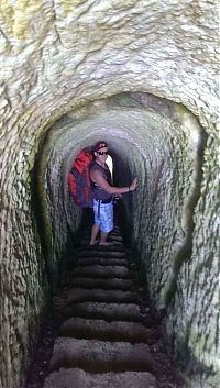 World & Travel: Tunnel Beach by John Cargill, Dunedin, New Zealand