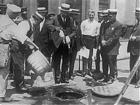 World & Travel: History: Prohibition of alcoholic beverages, Los Angeles, California, United States