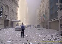 World & Travel: History: Collapse of the World Trade Center, September 11, 2001, Lower Manhattan, New York City, United States