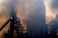 World & Travel: History: Collapse of the World Trade Center, September 11, 2001, Lower Manhattan, New York City, United States