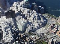 World & Travel: History: Collapse of the World Trade Center, September 11, 2001, Lower Manhattan, New York City, United States