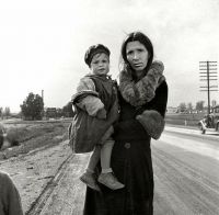 World & Travel: History: The Great Depression by Dorothea Lange, 1939-1943, United States