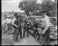 World & Travel: History: Boston Police, Behind the Badge, 1930s, Boston, Massachusetts, United States