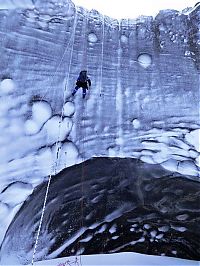 World & Travel: Yamal crater, Yamal Peninsula, Siberia, Russia