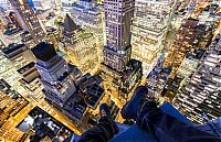 World & Travel: Bird's-eye view of New York City, United States