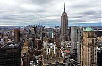 World & Travel: Bird's-eye view of New York City, United States