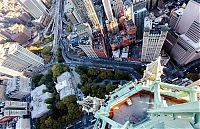 World & Travel: Bird's-eye view of New York City, United States