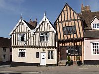 World & Travel: Lavenham village, Suffolk, England, United Kingdom