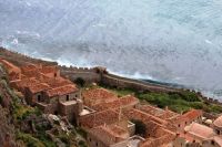 World & Travel: Monemvasia town, Peloponnese, Laconia, Greece