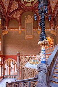 World & Travel: Hospital de Sant Pau museum and cultural center, Barcelona, Catalonia, Spain