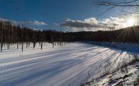 World & Travel: Aoiike, Blue Pond, Biei, Shirogane Onsen, Kamikawa (Ishikari) District, Hokkaido, Japan