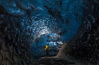 World & Travel: Vatnajökull glacier, Vatnajökull National Park, Highlands of Iceland, Iceland