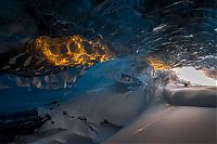 World & Travel: Vatnajökull glacier, Vatnajökull National Park, Highlands of Iceland, Iceland