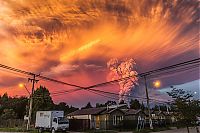 World & Travel: Calbuco vulcano, Llanquihue National Reserve, Los Lagos Region, Chile