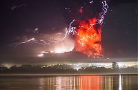 World & Travel: Calbuco vulcano, Llanquihue National Reserve, Los Lagos Region, Chile