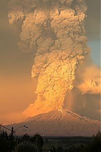 World & Travel: Calbuco vulcano, Llanquihue National Reserve, Los Lagos Region, Chile