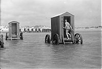 TopRq.com search results: History: Bathing machine devices on the beach, 18th-19th century, Europe