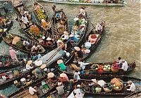 Floating market, Damnoen Saduak, Ratchaburi Province, Thailand