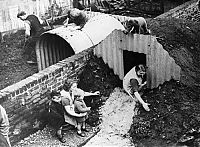 TopRq.com search results: History: World War II photography, Anderson shelter