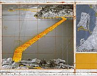 World & Travel: Floating piers, Lake Iseo, Lombardy, Italy