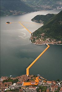 TopRq.com search results: Floating piers, Lake Iseo, Lombardy, Italy