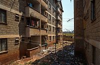 World & Travel: Kibera urban slum, Nairobi, Kenya