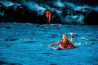 World & Travel: Kilauea volcano. Hawaiian Islands, United States