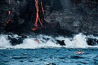 World & Travel: Kilauea volcano. Hawaiian Islands, United States