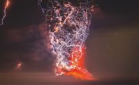 World & Travel: Calbuco vulcano, Llanquihue National Reserve, Los Lagos Region, Chile