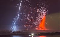 World & Travel: Calbuco vulcano, Llanquihue National Reserve, Los Lagos Region, Chile