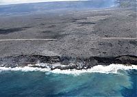 World & Travel: Kilauea volcano. Hawaiian Islands, United States