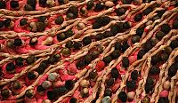 World & Travel: Castell, human tower, Catalonia, Spain