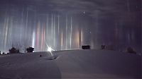 World & Travel: Solar Light Pillars, North Bay, Ontario, Canada