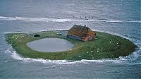 The Halligen islands, North Frisian Islands, Nordfriesland, Germany