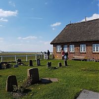 World & Travel: The Halligen islands, North Frisian Islands, Nordfriesland, Germany